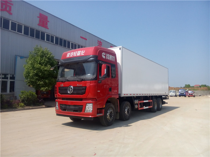 陜汽前四后八 9.6米冷藏車(chē)